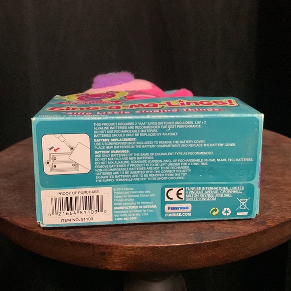 FUNRISE- SING-A-MA-LINGS! I’m Blush & I sing Mary Had A Little Lamb- RARE FIND - Picture 7 of 10